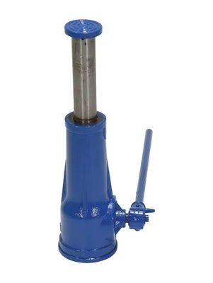 Vestil MSJ-10 trailer jack shown from an alternate angle