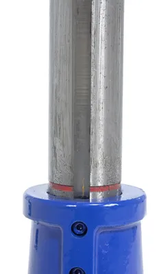 Vestil MSJ-5 trailer jack shown from an alternate angle