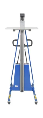 Vestil MWP-330-DC roll lifters and transporter shown from an alternate angle