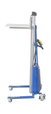 Vestil MWP-330-DC roll lifters and transporter shown from an alternate angle