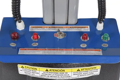 Vestil MWP-330-DC roll lifters and transporter shown from an alternate angle