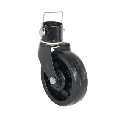 Vestil NJ-CR Trailer Jack Nose Caster Poly