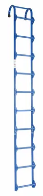 Vestil NTAL-10 tank ladder shown from an alternate angle