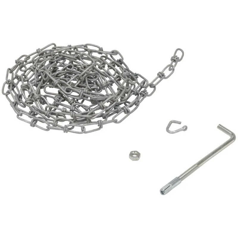 Vestil OH-15 Carbon Steel Double Loop Coil Chain with Hanger
