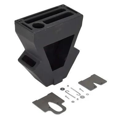 Vestil P-CADDY-BK-CWN pallet jack accessorie shown from an alternate angle