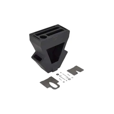 Vestil P-CADDY-BK-CWN Black Economical Crown Pallet Truck Caddy