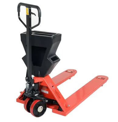 Vestil P-CADDY-BK pallet jack accessorie shown from an alternate angle