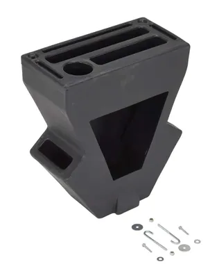 Vestil P-CADDY-BK pallet jack accessorie shown from an alternate angle