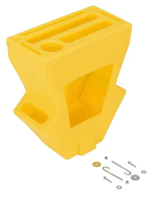 Vestil P-CADDY pallet jack accessorie shown from an alternate angle
