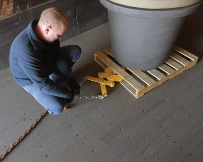 Vestil PAL-21 loading dock equipment shown from an alternate angle