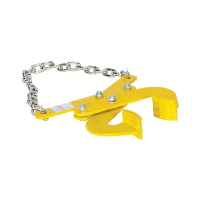 Vestil PAL-21 Steel Double Scissor Pallet Puller 4 In. Jaw Opening 5000 Lb. Pulling Capacity Yellow