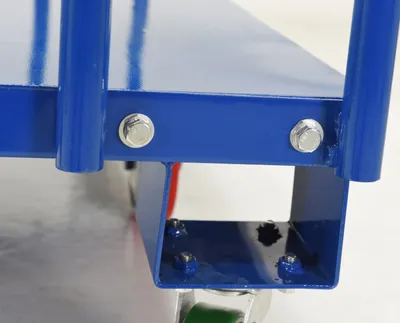 Vestil PANEL-V utility cart shown from an alternate angle