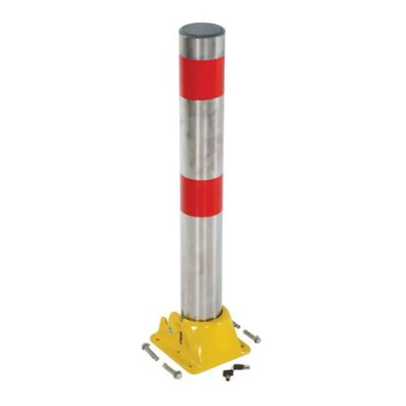 Vestil PARK-P-108-FD-SS Stainless Steel Fold Down Bollard