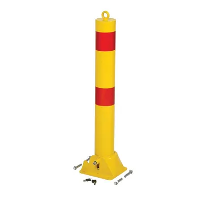 Vestil PARK-P-108-FD Steel Fold Down Bollard