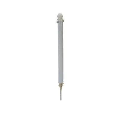 Vestil PCB-W-G Plastic Barricade Ground Stake 4 Pack