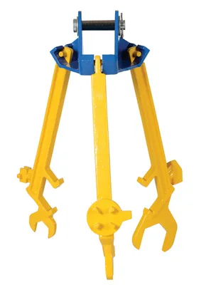 Vestil PDL-800-M drum handling equipment shown from an alternate angle