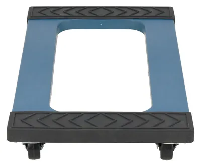 Vestil PDOC-1830 Plastic Dolly with Rubber Ends