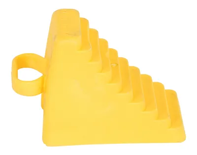 Vestil PEWC-3-YL Polyethylene Wheel Chock 5