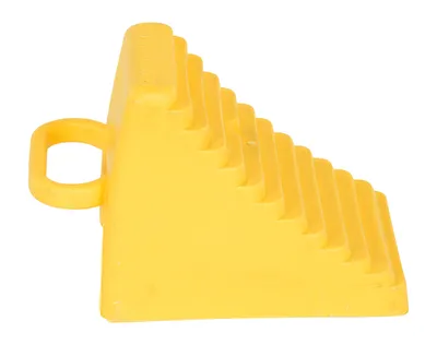 Vestil PEWC-7-YL Polyethylene Wheel Chock 4