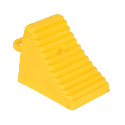 Vestil PEWC-7-YL Polyethylene Wheel Chock