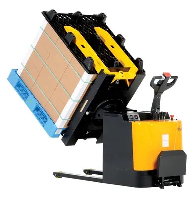 Vestil PI-P-3000-3254 portable pallet inverter shown from an alternate angle