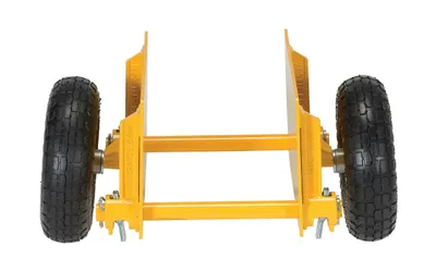 Vestil PLDL-ADJ-10PN Steel Adjustable Panel Dolly With Pneumatic Wheels