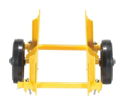 Vestil PLDL-ADJ-8MR Steel Adjustable Panel Dolly With Mold On Rubber Casters
