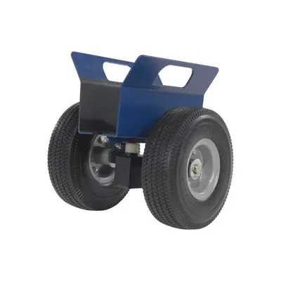 Vestil PLDL-HD-4-10PN Steel Heavy Duty Adjustable Panel Dolly Pneumatic Wheels