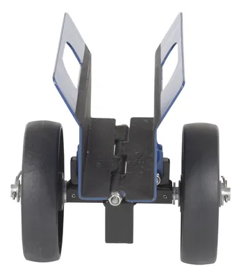 Vestil PLDL-HD-4-8GFN Steel Heavy Duty Adjustable Panel Dolly With Glass Filled Nylon Casters