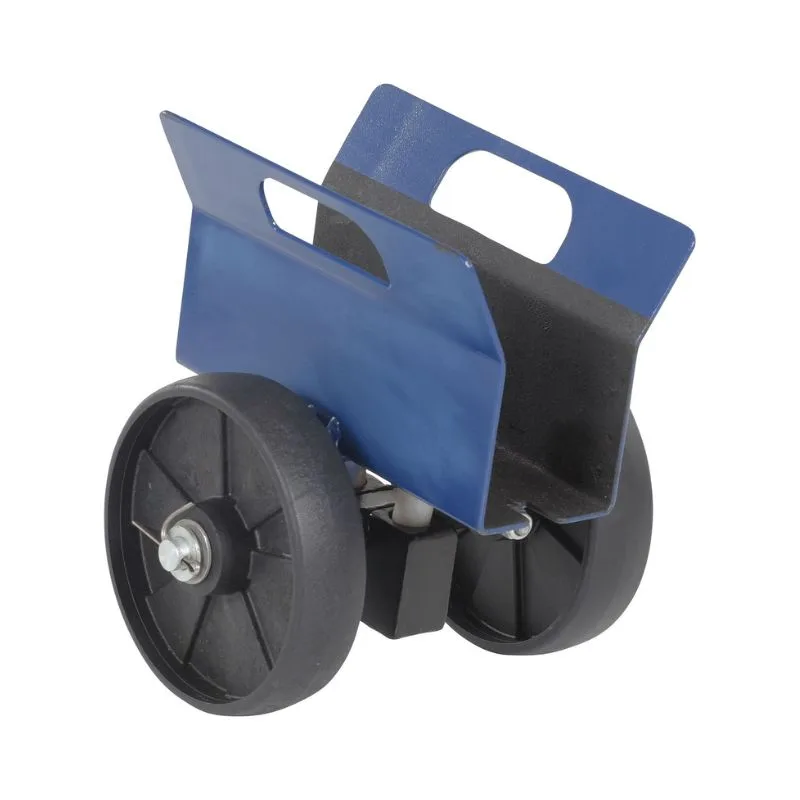 Vestil PLDL-HD-4-8GFN Steel Heavy Duty Adjustable Panel Dolly With Glass Filled Nylon Casters