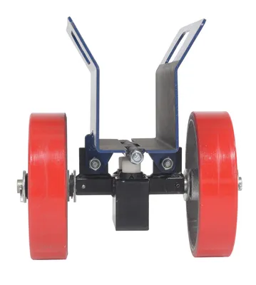 Vestil PLDL-HD-4-8PS Steel Heavy Duty Adjustable Panel Dolly With Poly-On-Steel Casters
