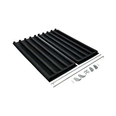 Vestil PLID-D-200 Polyethylene Heavy Duty D Style Hopper Lid