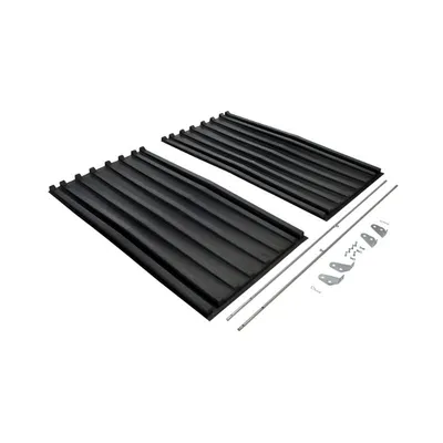Vestil PLID-D-250 Polyethylene Heavy Duty D Style Hopper Lid