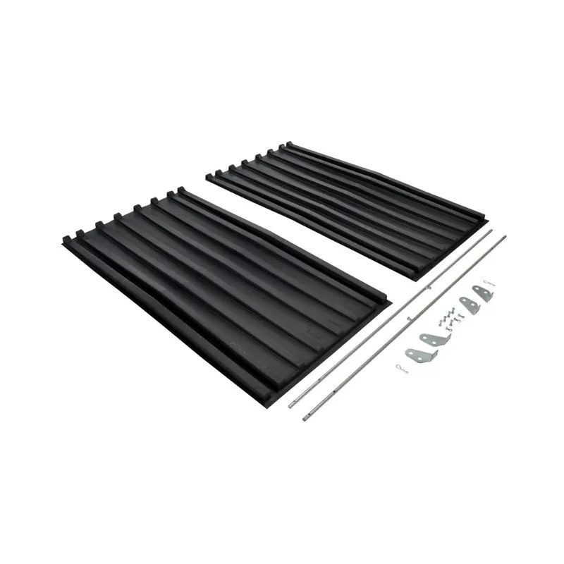 Vestil PLID-D-250 Polyethylene Heavy Duty D Style Hopper Lid