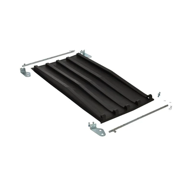 Vestil PLID-D-33 Polyethylene Heavy Duty D Style Hopper Lid