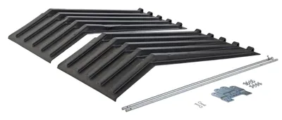 Vestil PLID-H-100 Polyethylene Heavy Duty H Style Hopper Lid