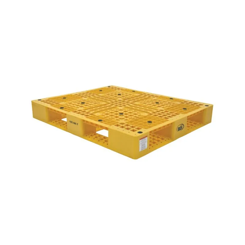 Vestil PLP2-4840-YELLOW Plastic Pallets and Skids