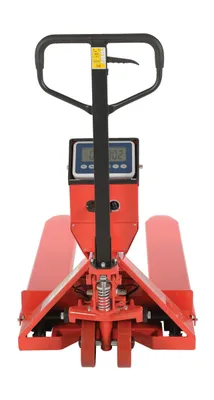 Vestil PM-2748-SCL-LP pallet jack shown from an alternate angle