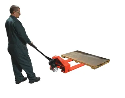 Vestil PM2-2744-SLP pallet jack shown from an alternate angle