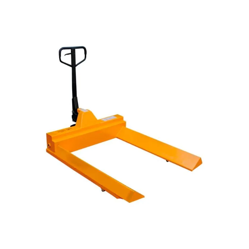 Vestil PM4-4548-RL Steel Pallet Truck V-Shaped Center 4000 Lb. Capacity