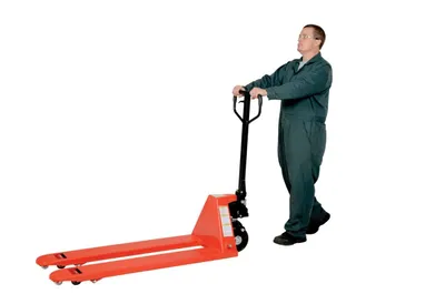 Vestil PM5-2048 pallet jack shown from an alternate angle