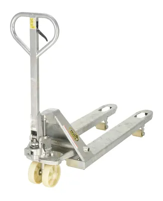 Vestil PM5-2048-S-G specialized pallet jack shown from an alternate angle