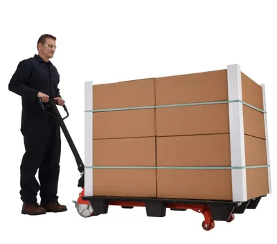 Vestil PM5-2738-WN pallet jack shown from an alternate angle