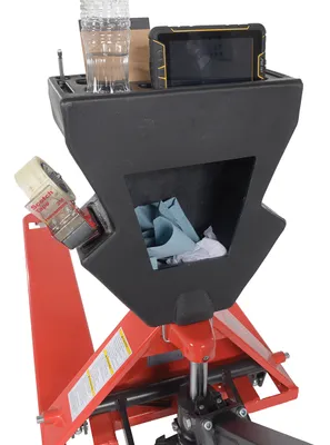 Vestil PM5-2748-UP-002 Steel Plastic Pallet Truck 6