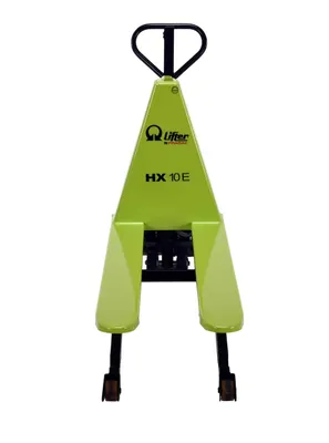 Vestil PMC-HIPM-21-DC pallet jack shown from an alternate angle