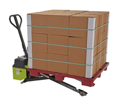 Vestil PMC-HIPM-21-DC pallet jack shown from an alternate angle
