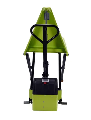 Vestil PMC-HIPM-27-DC pallet jack shown from an alternate angle