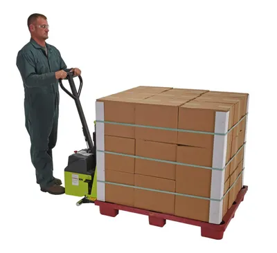 Vestil PMC-HIPM-27-DC pallet jack shown from an alternate angle