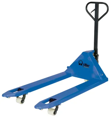 Vestil PMC-PM5-2748-N Steel Pramac Mini Hand Pallet Truck with Nylon Wheel 1