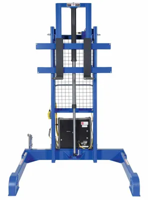 Vestil PMPS-50-AC pallet stacker shown from an alternate angle